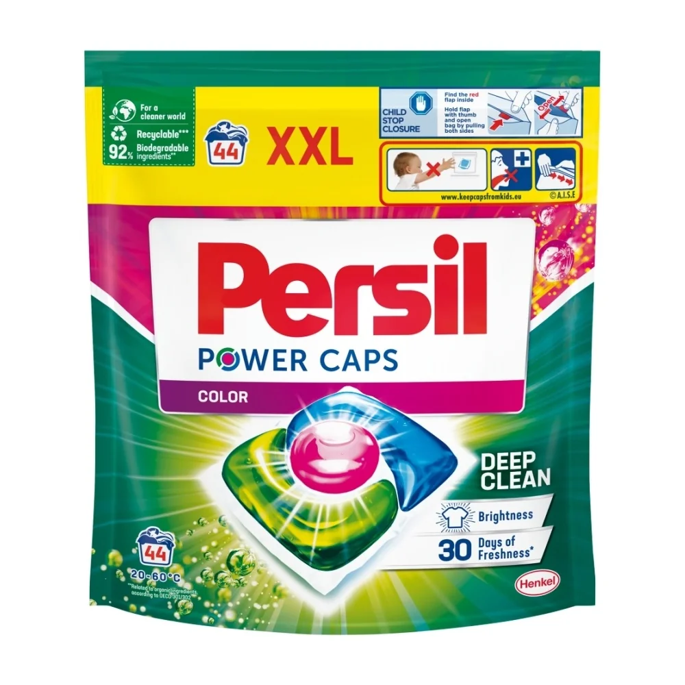 Persil Power Caps Color Deep Clean kapsle do pračky 44 ks