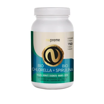 Nupreme BIO Chlorella + Spirulina 750 tablet