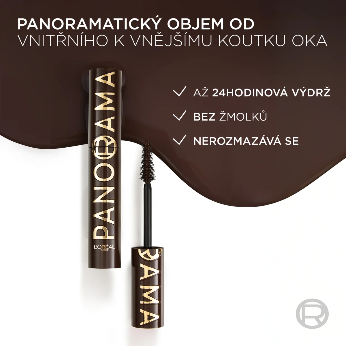 Loréal Paris Volume Millions Lashes Panorama Bordeaux řasenka 9,9 ml