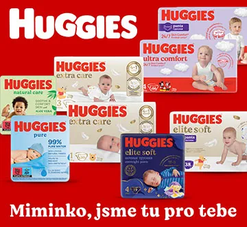 Plenky Huggies. Miminko, jsme tu pro Tebe.