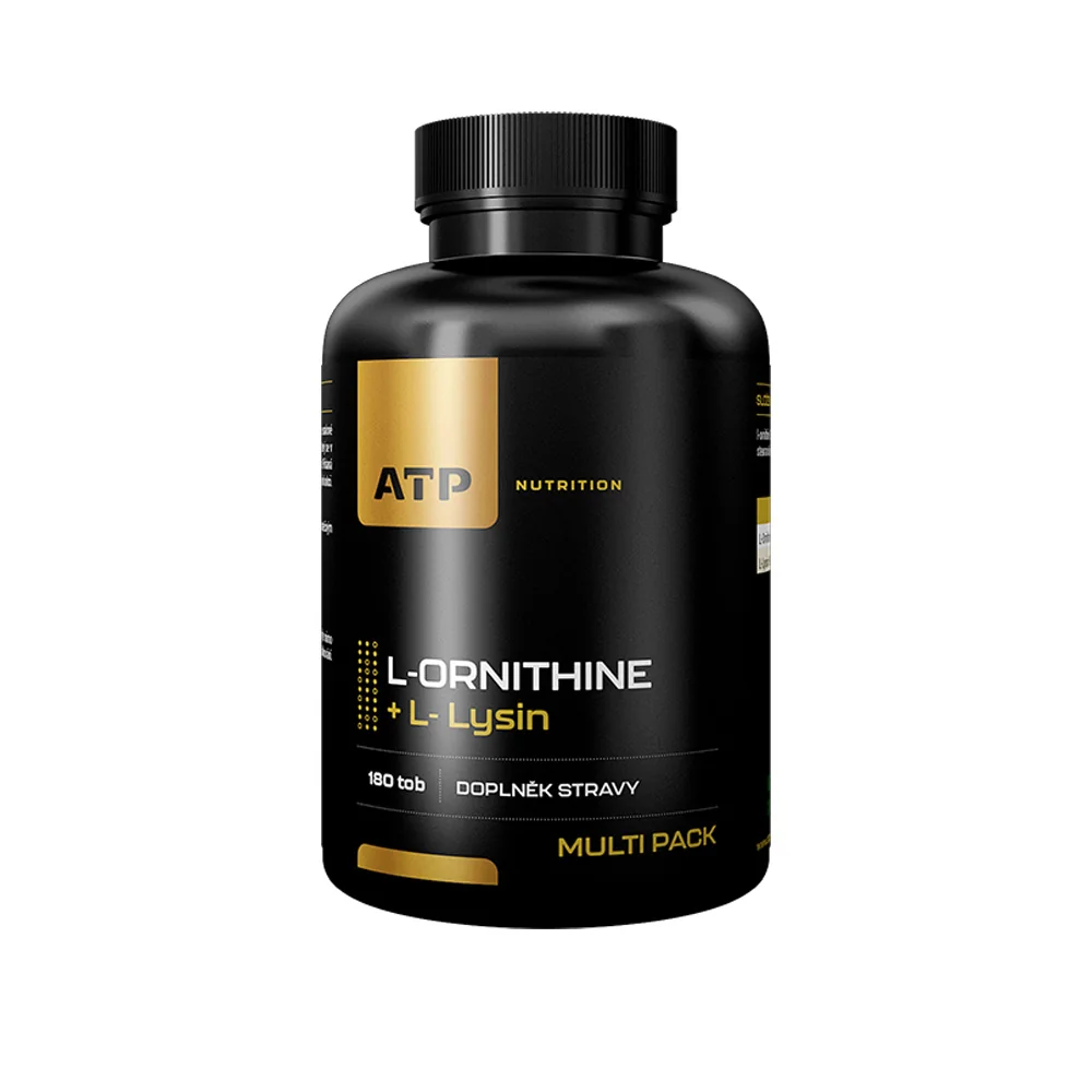ATP Nutrition L-Ornithine + L-Lysin 180 tobolek