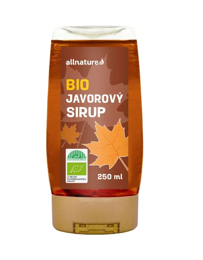 Allnature Javorový sirup BIO 250 ml