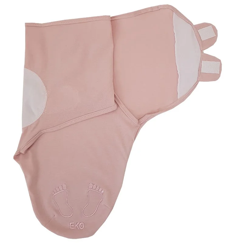 Eko Zavinovačka bavlněná Ulitka Powder pink 3-6 kg
