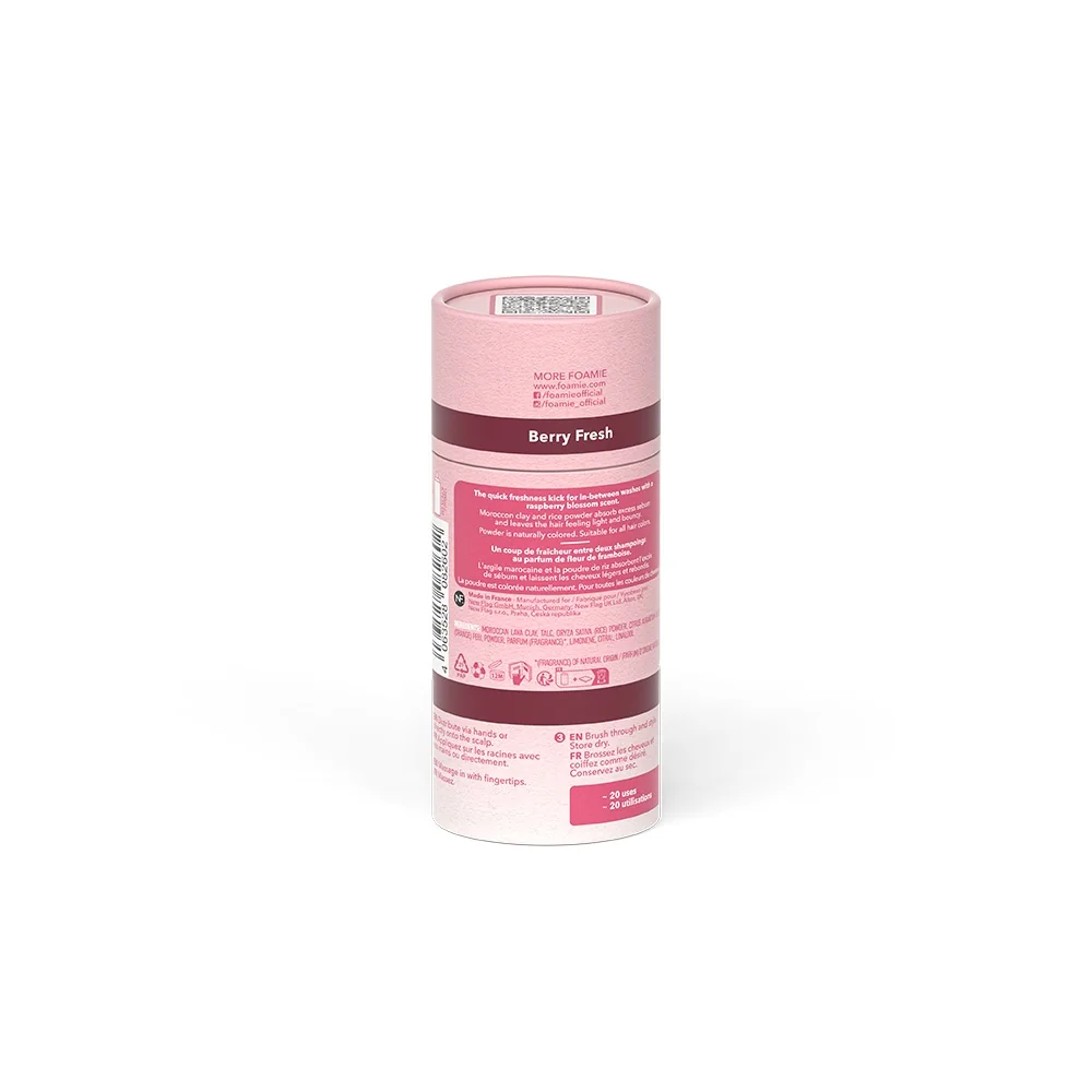Foamie Dry Shampoo Berry Fresh suchý šampon na všechny typy vlasů 40 g
