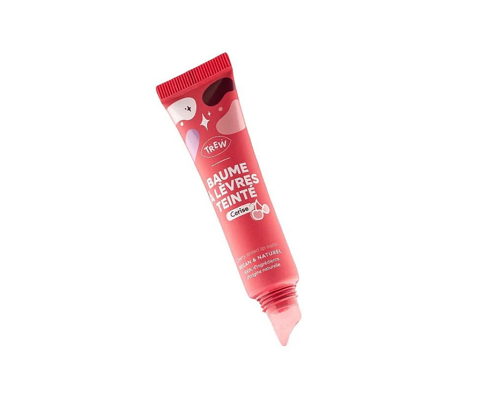 Trew Tónovací třešňový balzám na rty Cherry 15 ml