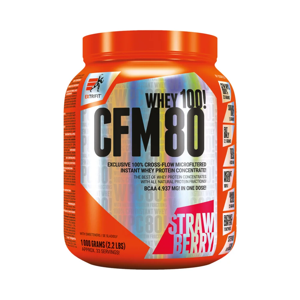 Extrifit CFM Instant Whey 80 1kg - kokosové mléko