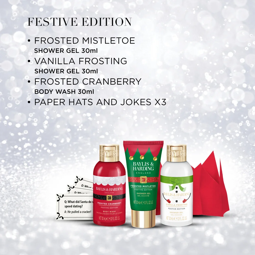 Baylis & Harding Sada péče o tělo Festive 3 ks