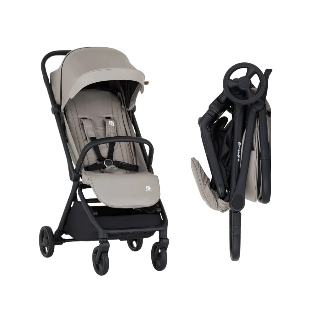 Petite&Mars Kočárek sportovní Flip Platinum Grey 
