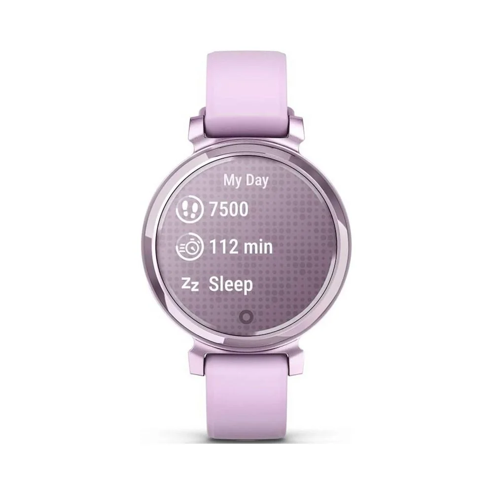 Garmin Lily 2 Silicone Band chytré hodinky Metallic Lilac/Lilac