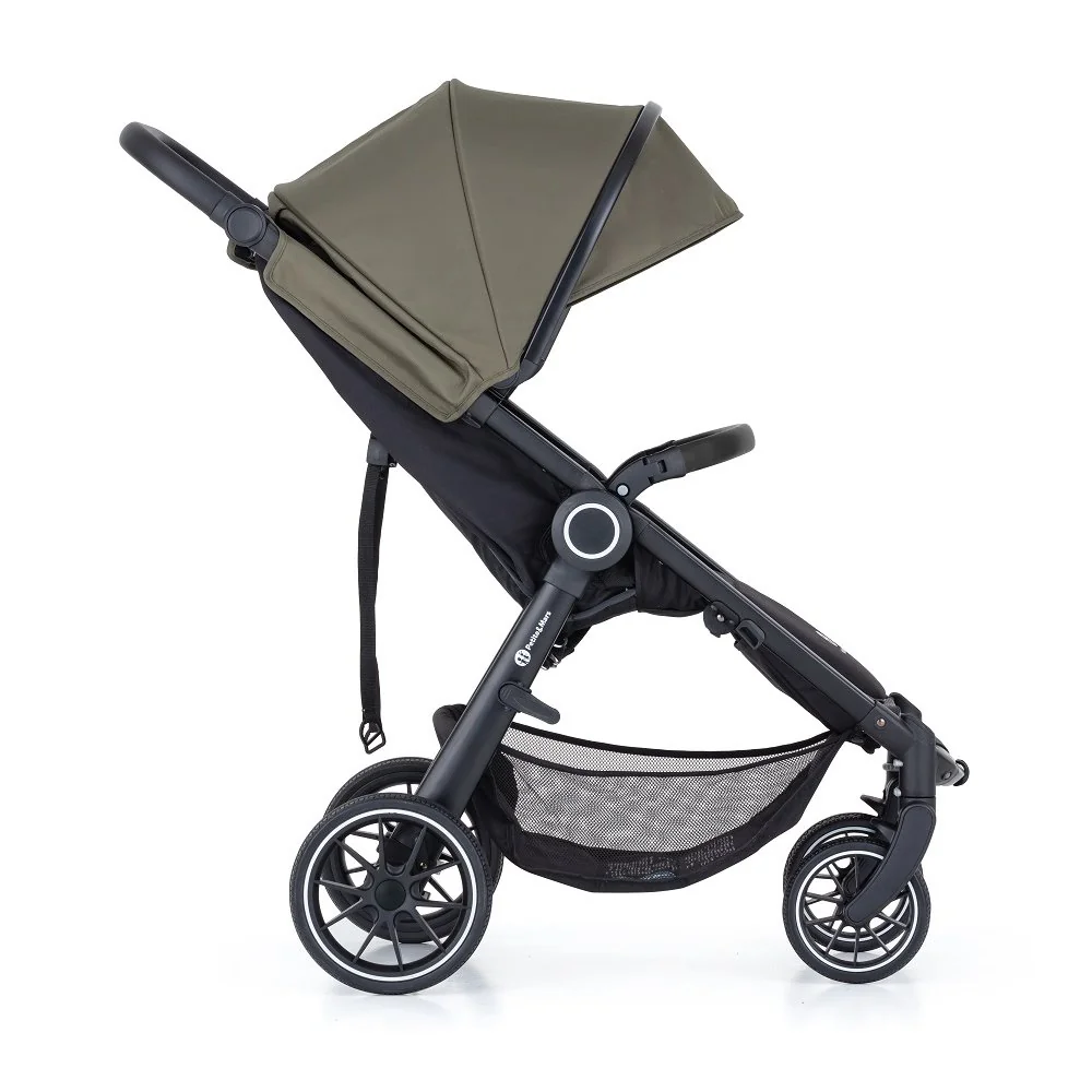 Petite&Mars Kočárek Street+ RWS Black Mature Olive