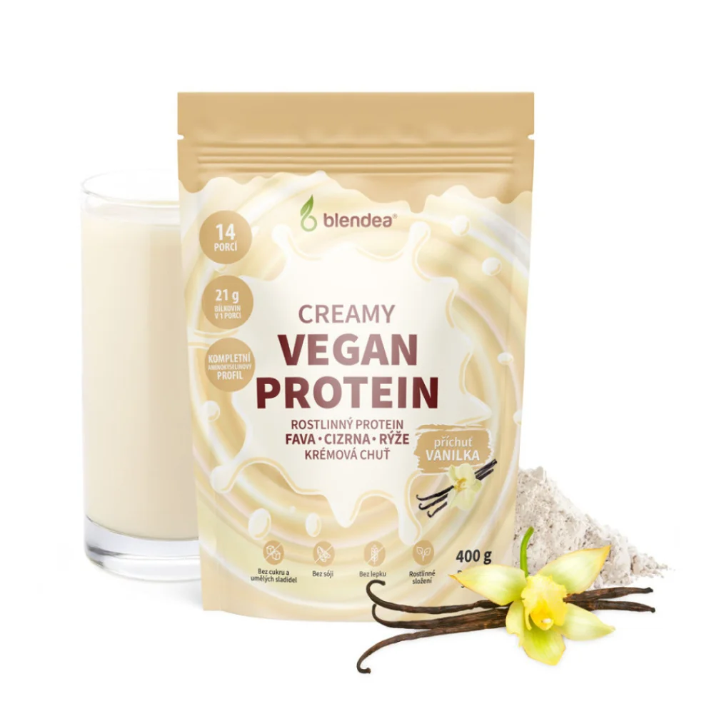 Blendea Vegan Protein Creamy vanilka 400 g