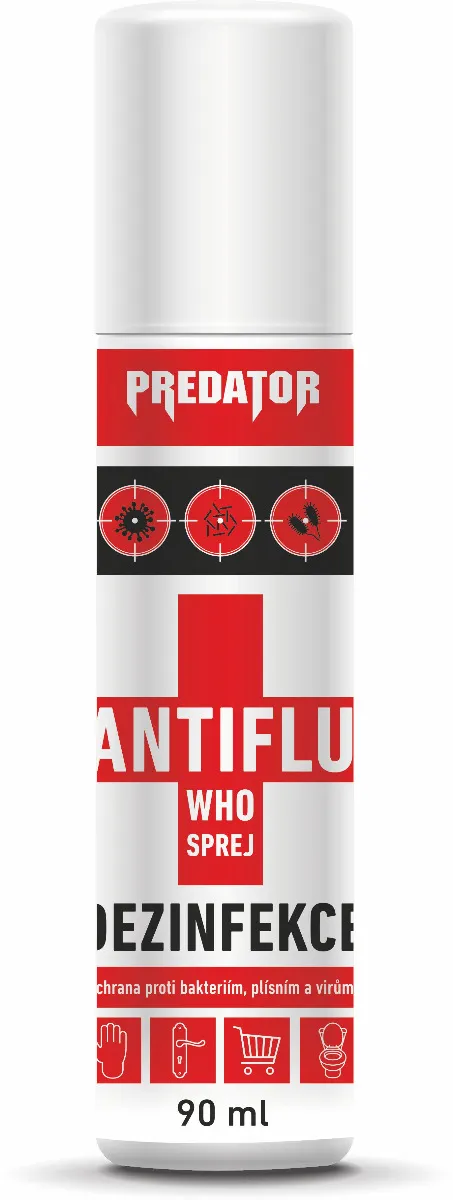 Predator Antiflu dezinfekce WHO sprej 90 ml