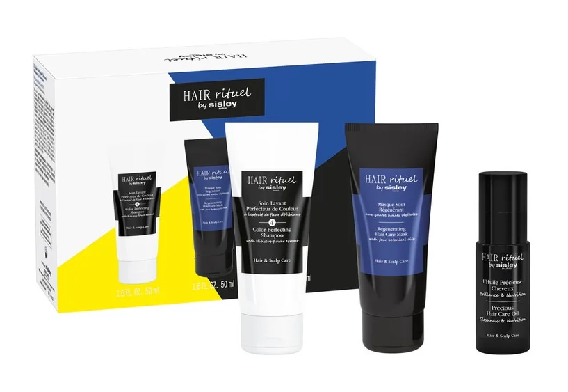 Hair Rituel by Sisley Kit Color Care & Shine sada na vlasy 3 ks