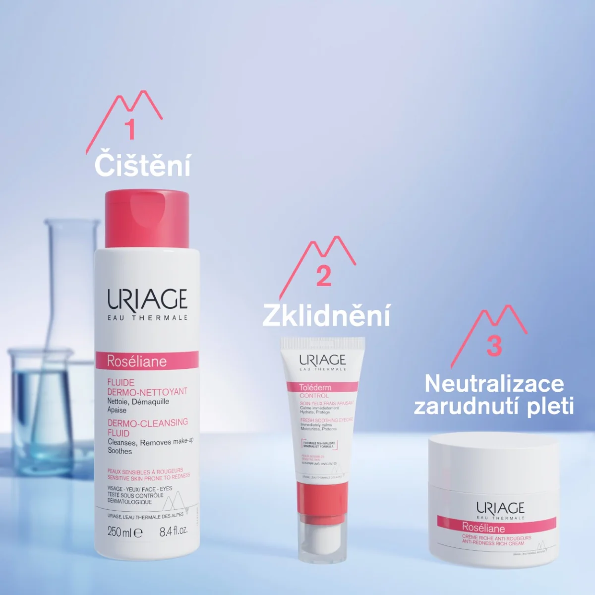 Uriage Roséliane Výživný krém pro citlivou pleť se sklonem k zčervenání 50 ml