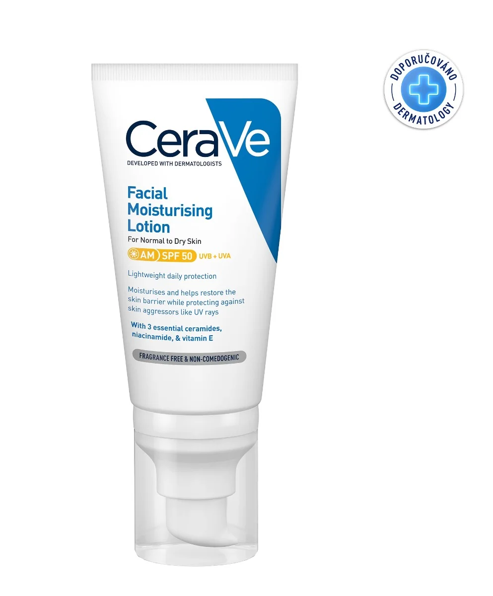 CeraVe Hydratační péče o pleť SPF50 52 ml