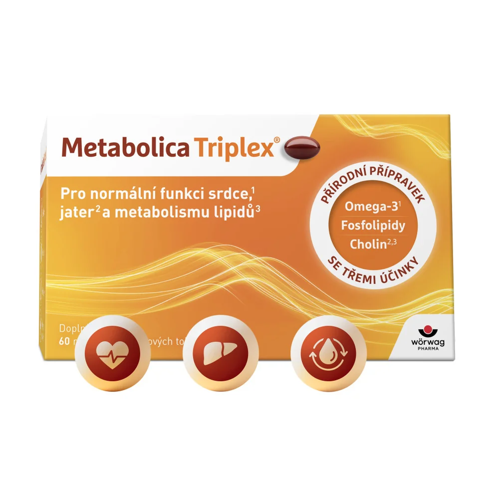 Metabolica Triplex 60 želatinových tobolek