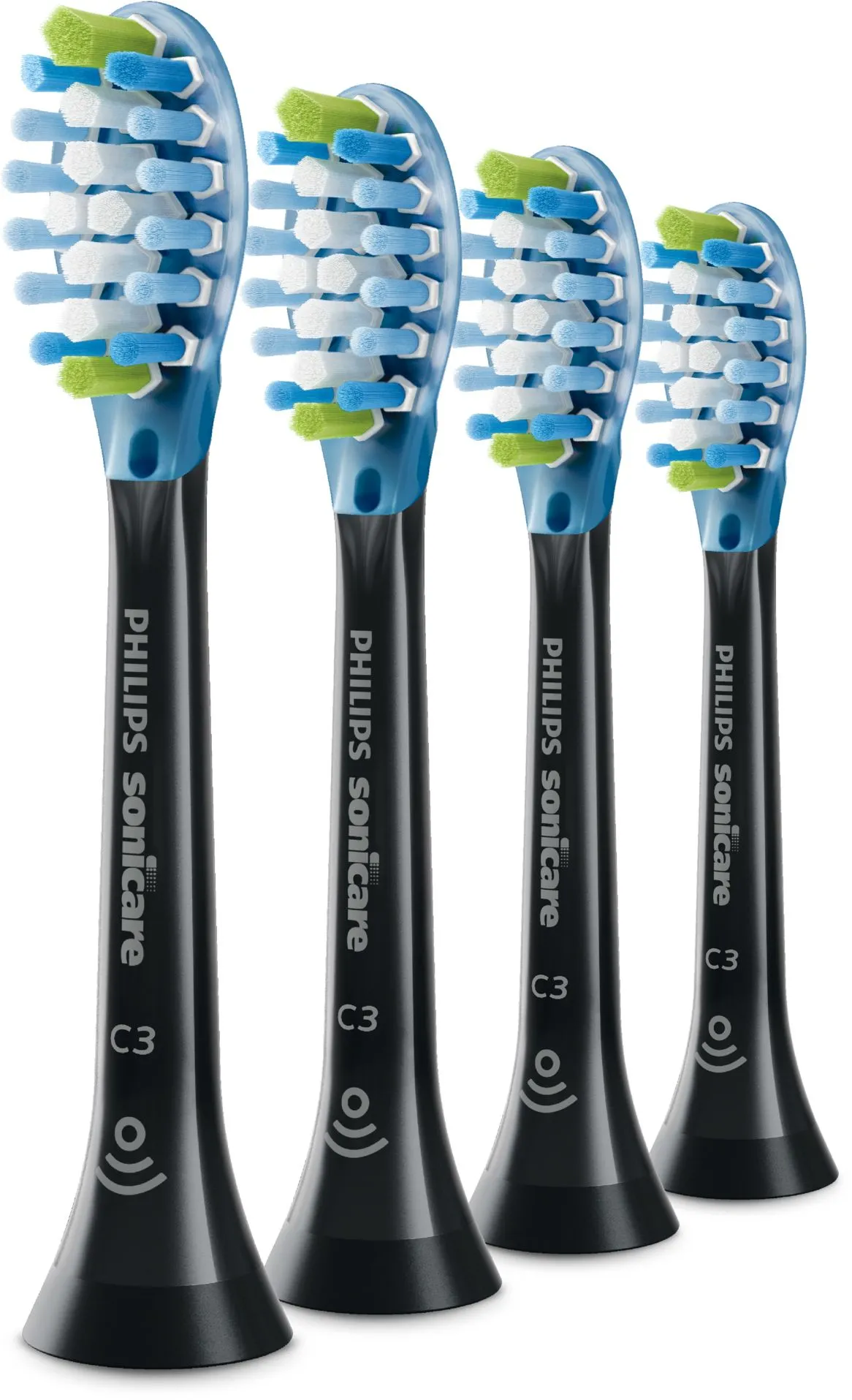 Philips Sonicare Premium Plaque Defence HX9044/33 black náhradní hlavice 4 ks