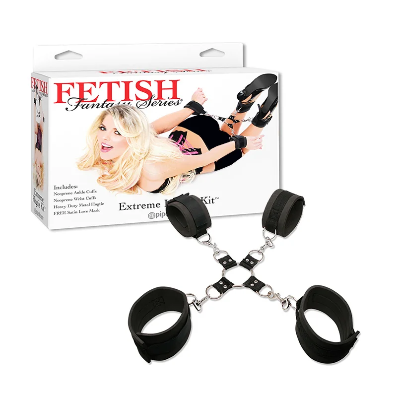 Pipedream Fetish Fantasy Extreme Hog-Tie Kit pouta na ruce a nohy
