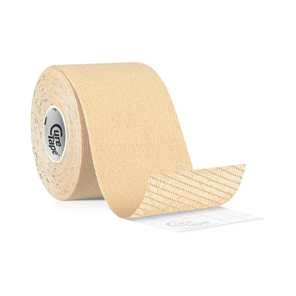 CureTape Beauty 5 cm x 5 m kosmetický tejp béžový