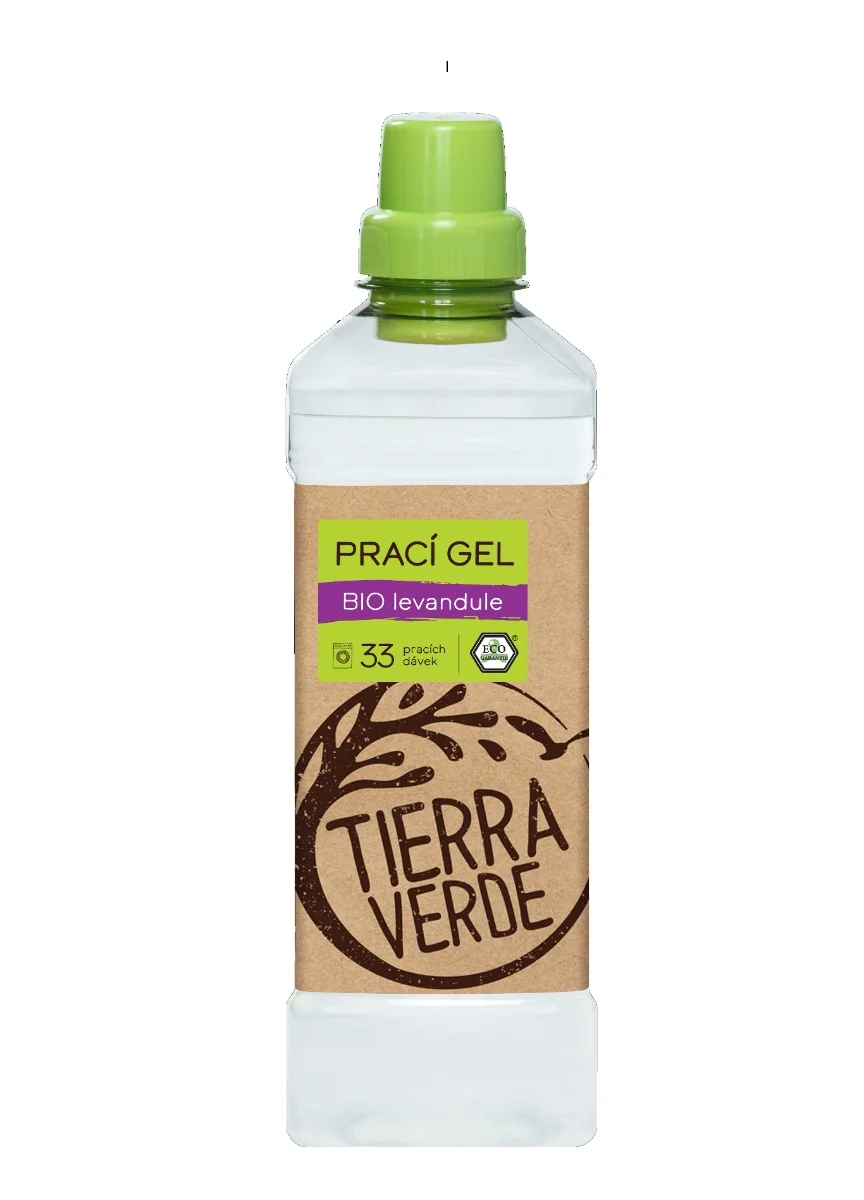 Tierra Verde Prací gel Bio Levandule 1 l
