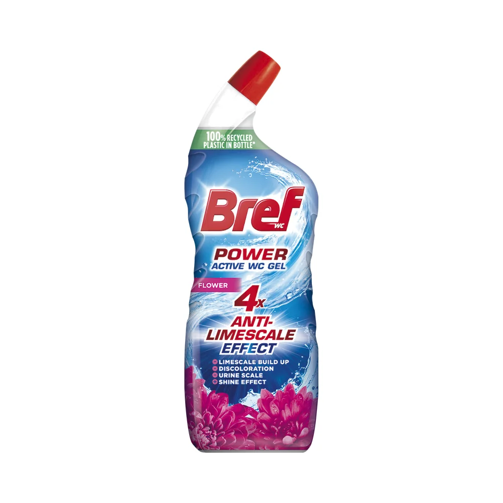 Bref Power Aktiv Gel Flower gel na WC 750 ml