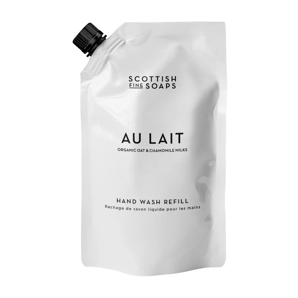 Scottish Fine Soaps Au Lait Náplň do tekutého mýdla na ruce 1200 ml
