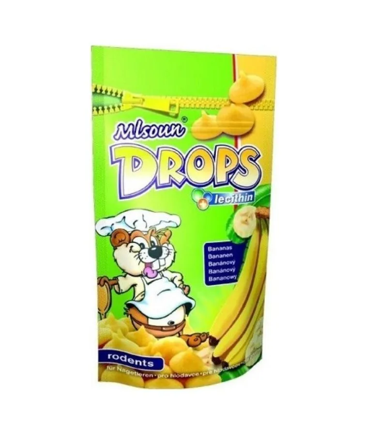 Mlsoun Pochoutka Dafiko banánové dropsy 50 g