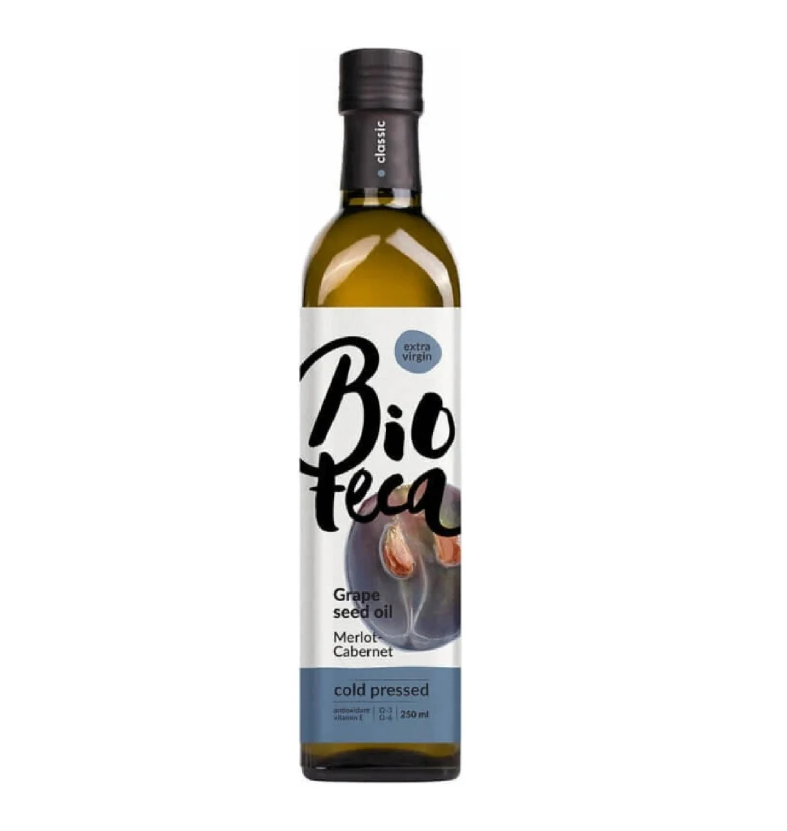 Biateca Olej z hroznových jader Merlot-Cabernet 250 ml