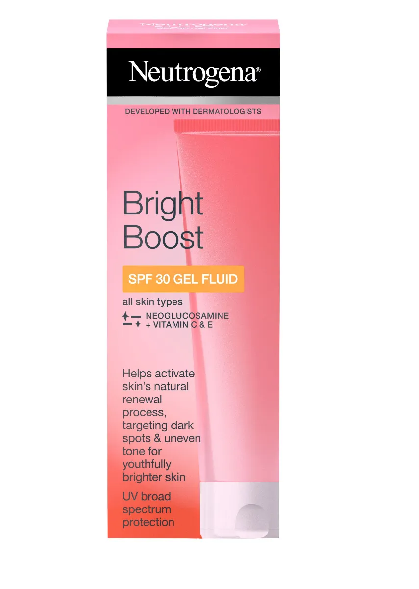 Neutrogena Bright Boost Rozjasňujicí pleťový gel SPF30