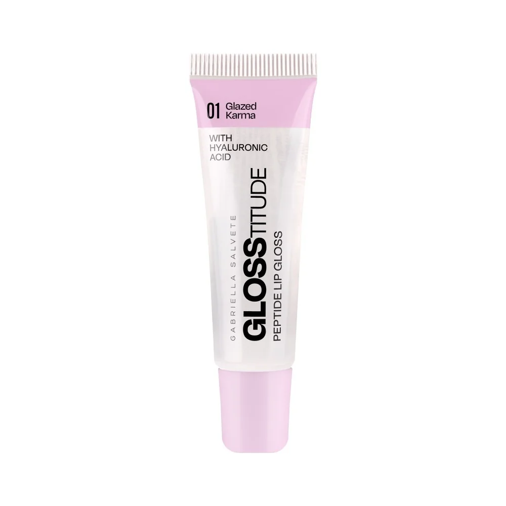 Gabriella Salvete Glosstitude Lipgloss 01 Glazed Karma lesk na rty 10 ml