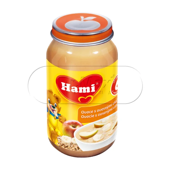 HAMI Svačinka ovoce s cereáliemi 190g 8M