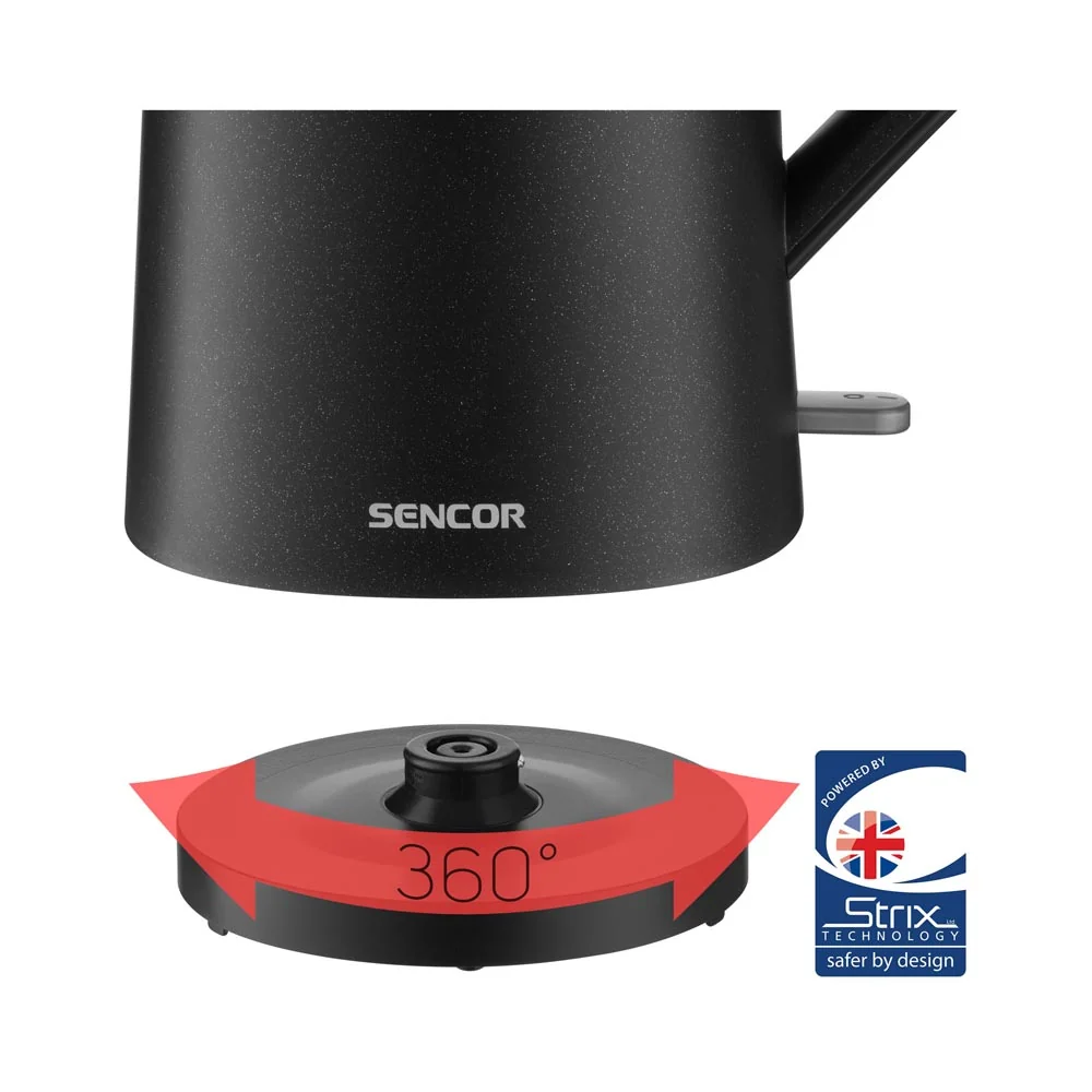 SENCOR SWK 0551BK varná konvice černá
