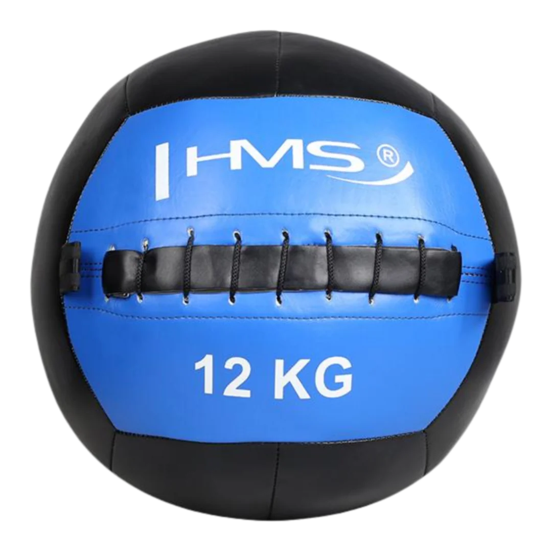 HMS Posilovací míč WLB modrý - 12kg