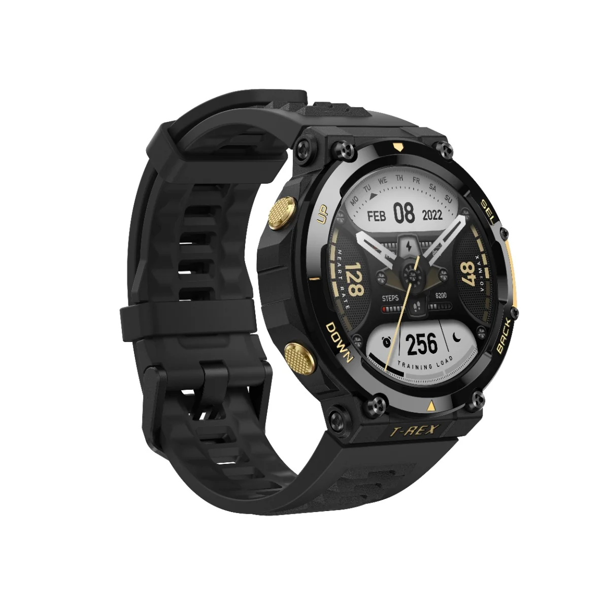Amazfit T-Rex 2 Astro Black & Gold chytré hodinky