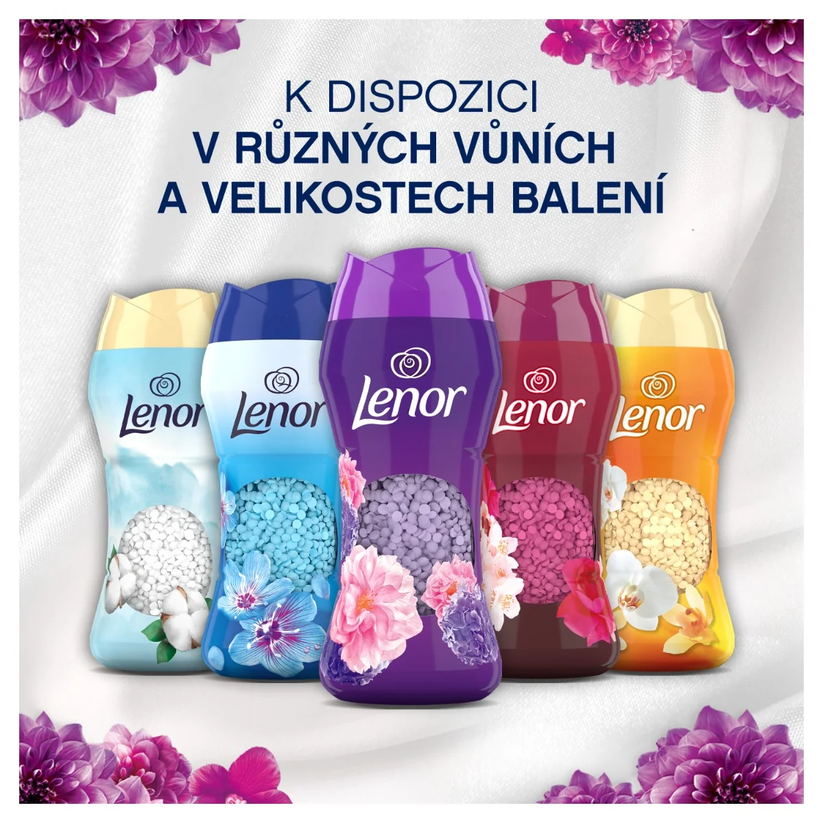 Lenor Vonné perličky Floral Bouquet 270 g
