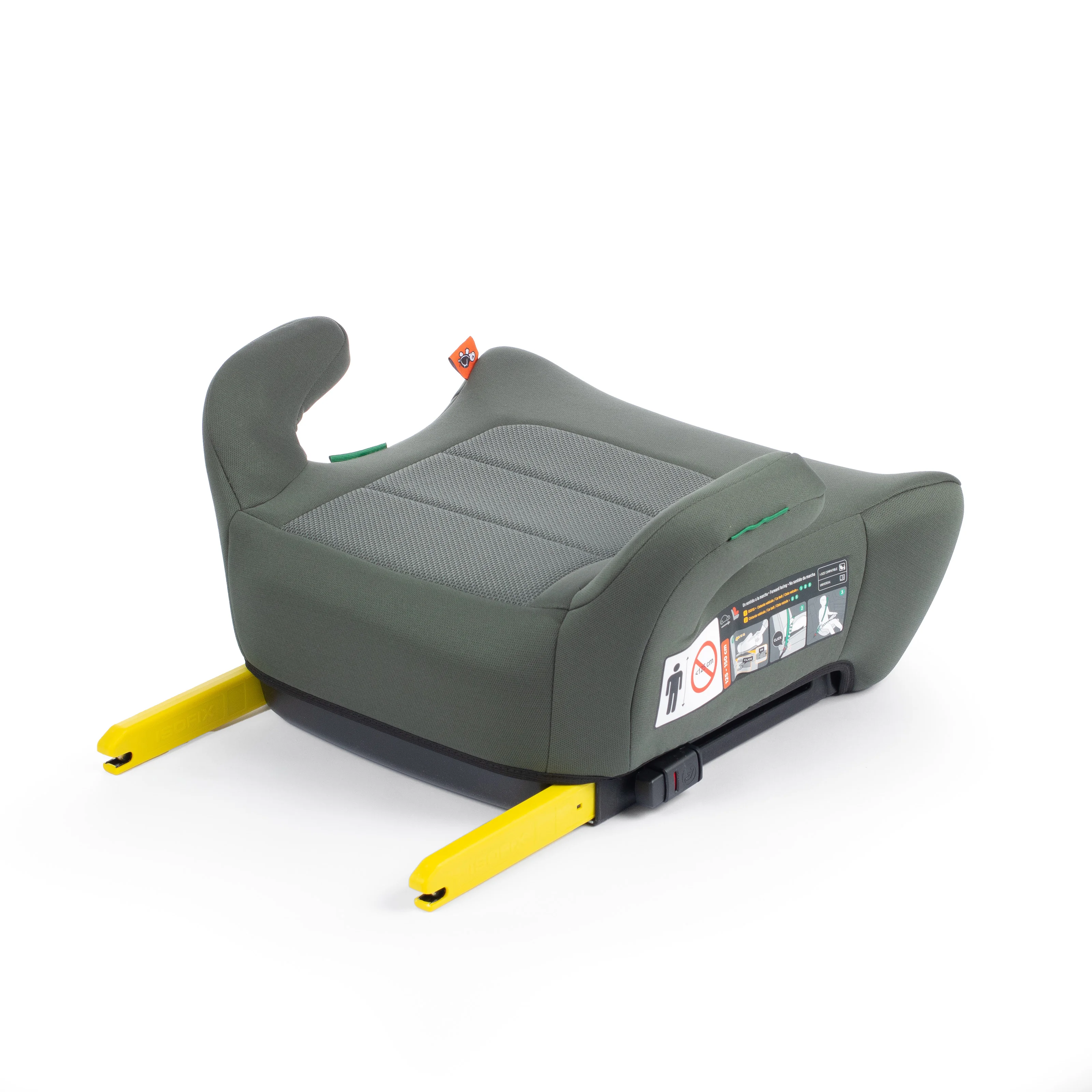 Babyauto GEKKO iFIX 125-150, podsedák velký, pine green