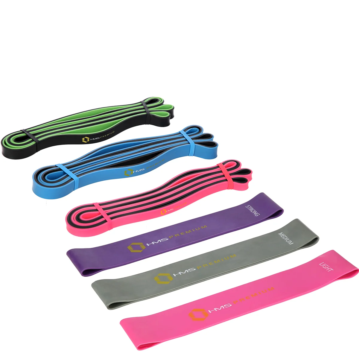 HMS Set fitness gum GU04 GU06 PRO