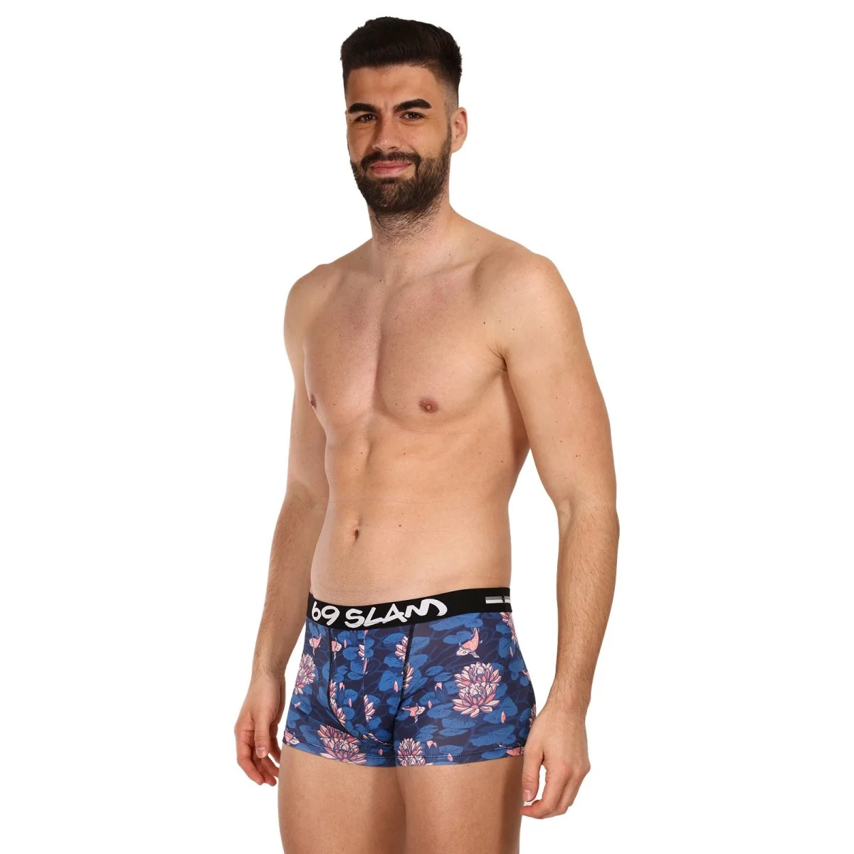 69SLAM Pánské boxerky hip lotus koy mason (MSYLTK-PO) XXL