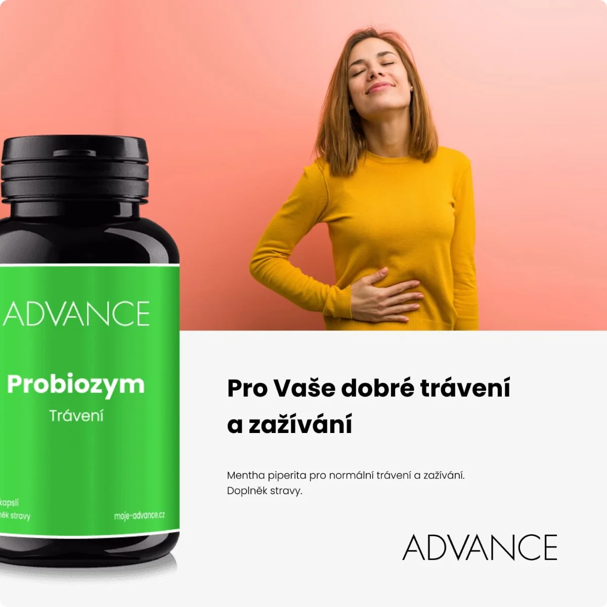 ADVANCE Probiozym trávení 60 kapslí