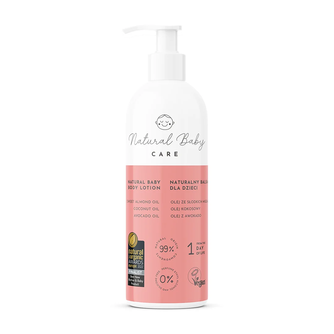 Natural Baby Care Dětské tělové mléko, 200 ml