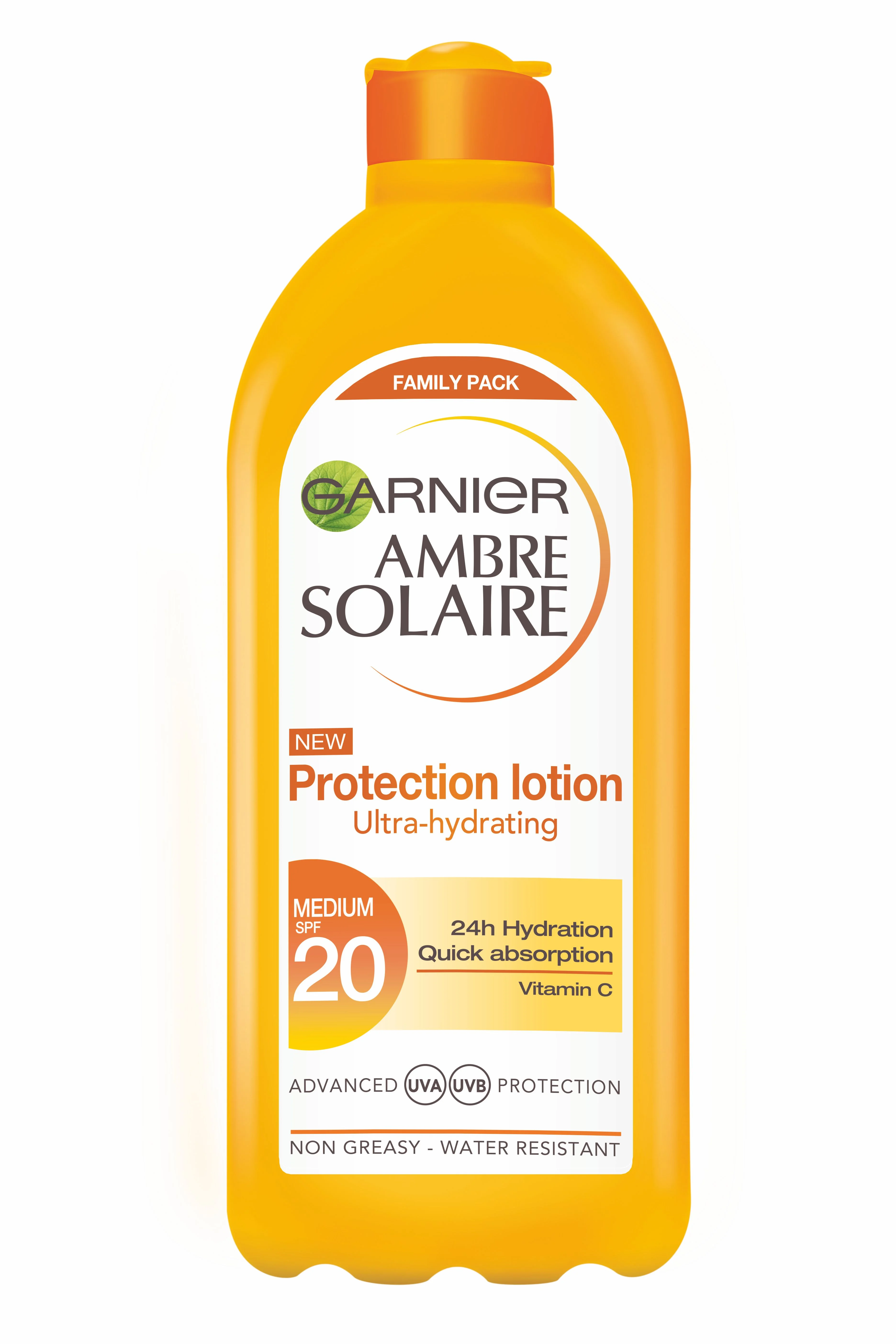 Garnier Ambre Solaire SPF 20 opalovací mléko 400 ml