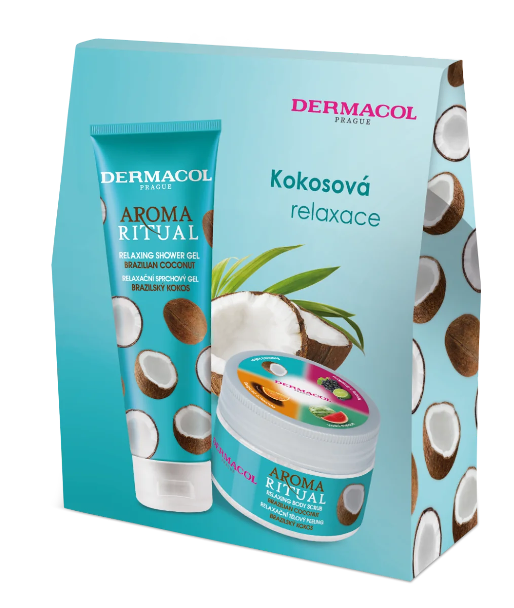 Dermacol Aroma Ritual Kokosová relaxace dárková sada 2 ks