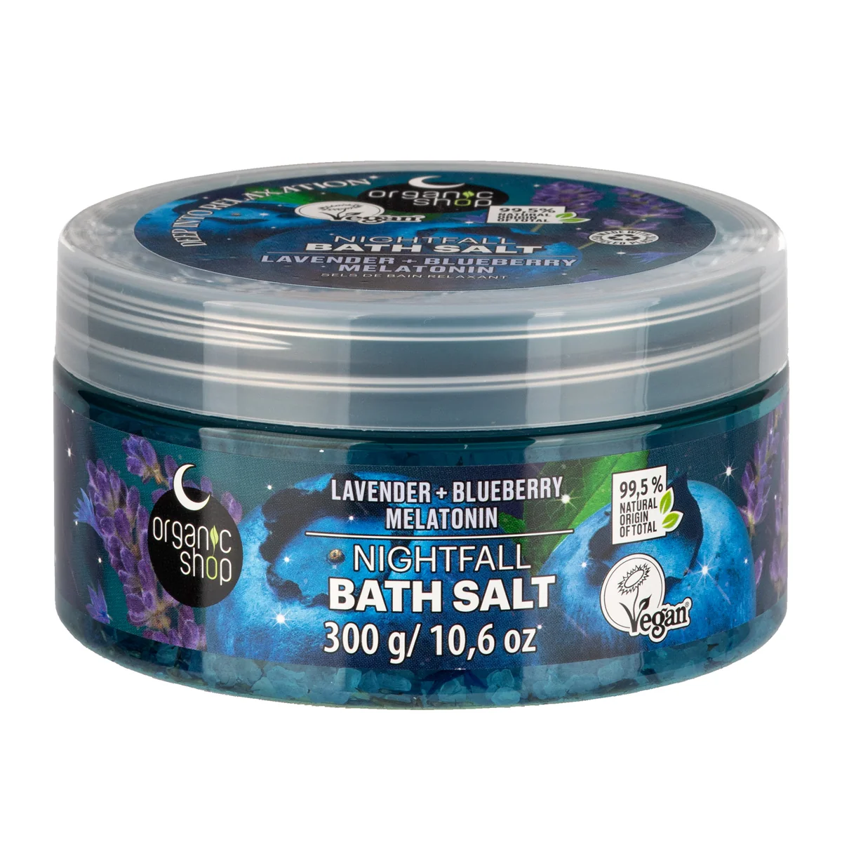 Organic Shop Sleeping Sada pro hluboký spánek Night Symphony 300 g + 125 ml