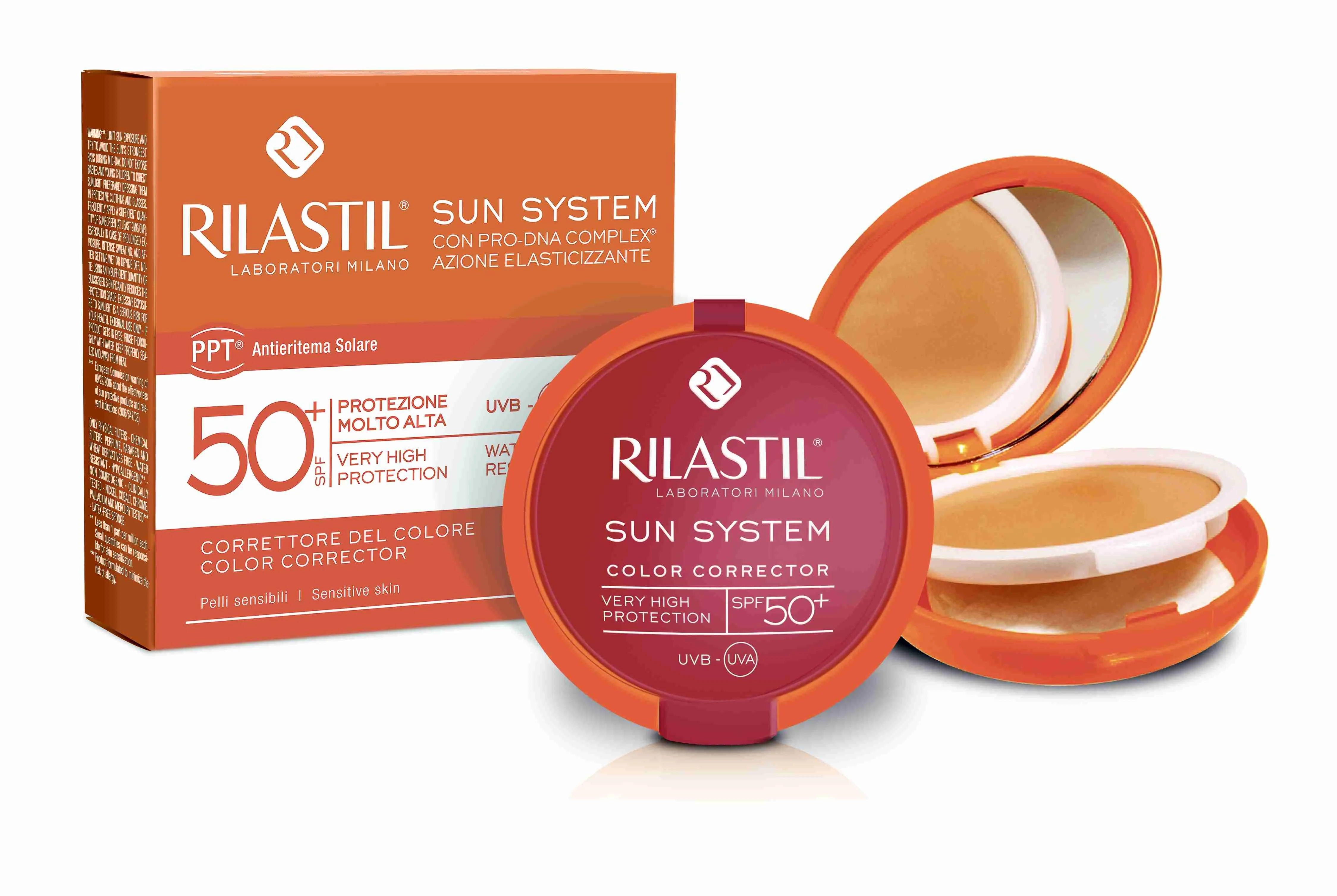 Rilastil Sun System PPT Barevný korektor SPF50+ SPF50+ 10 g 03 bronzový