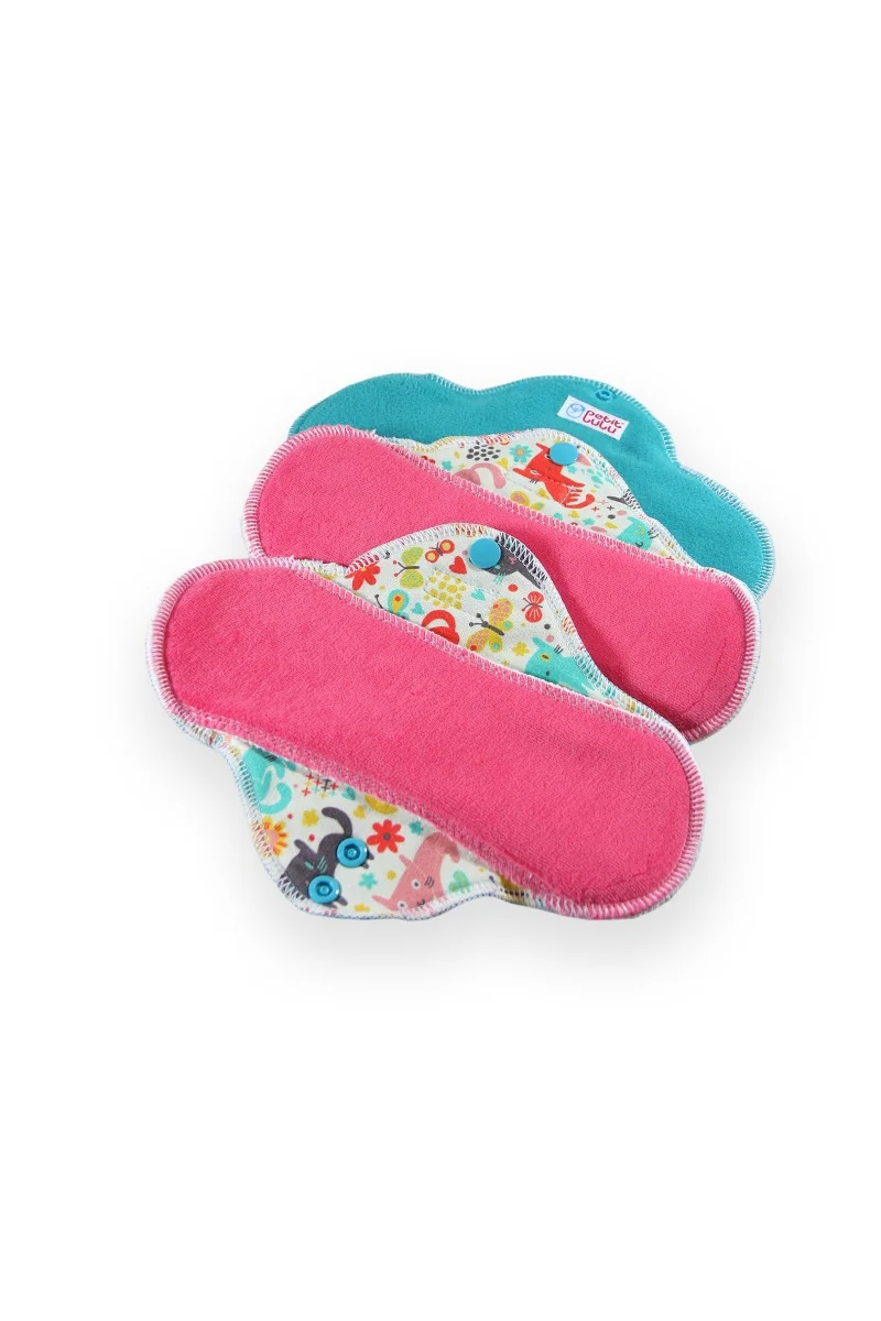 Petit Lulu Dámská látková vložka STANDART/CLASSIC 3 ks kočky