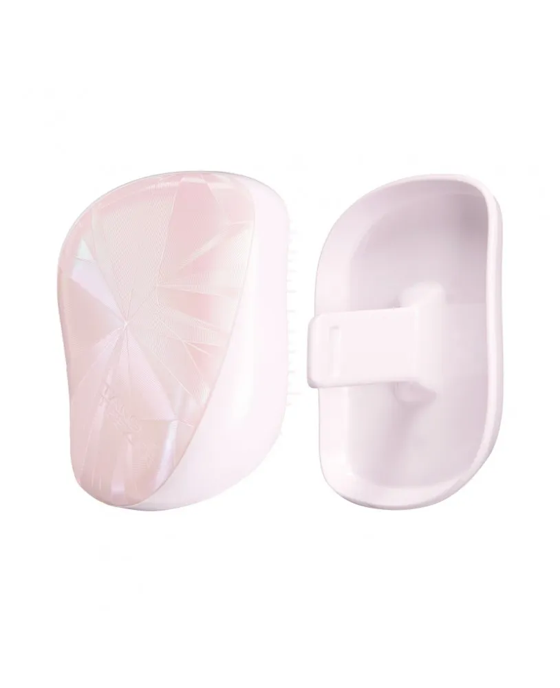 Tangle Teezer Compacts Smashed Holo Pink kartáč na vlasy