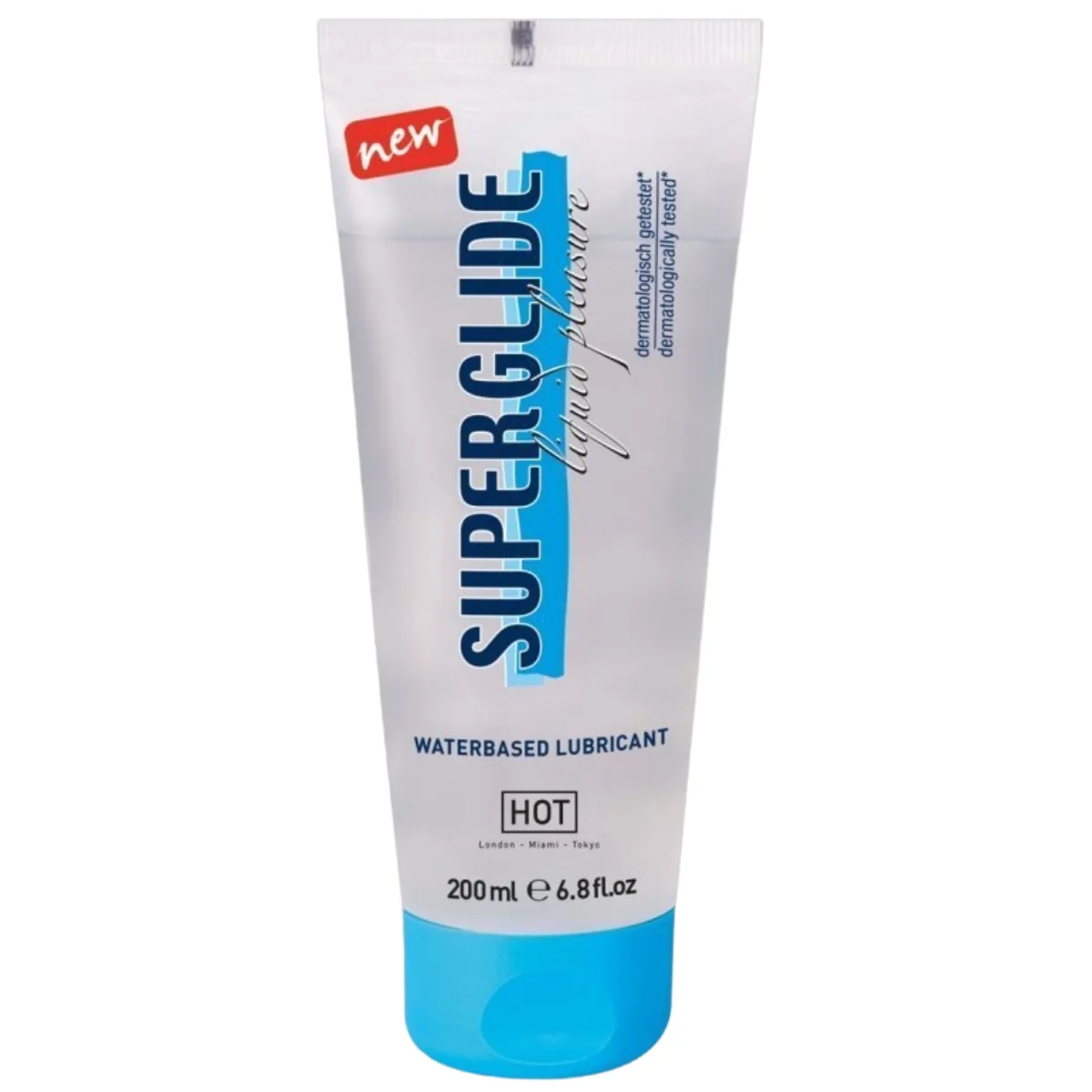 Hot SUPERGLIDE lubrikační gel Premium (200 ml)