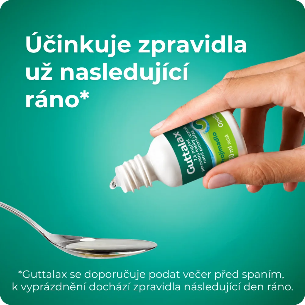 Guttalax 7,5 mg/ml kapky 30 ml