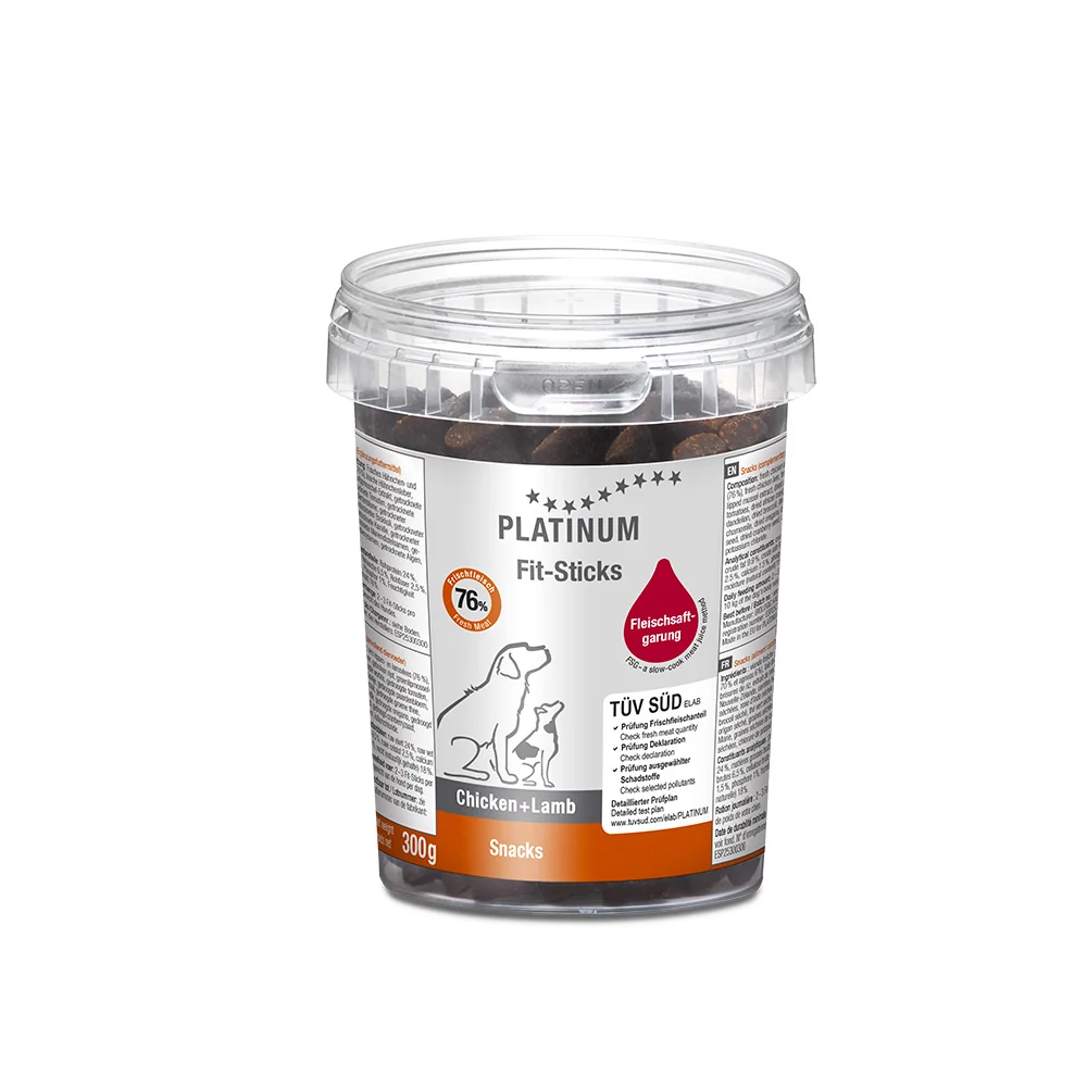 Platinum Fit-Sticks Chicken & Lamb - Kuře & Jehně tyčinky 1 ks
