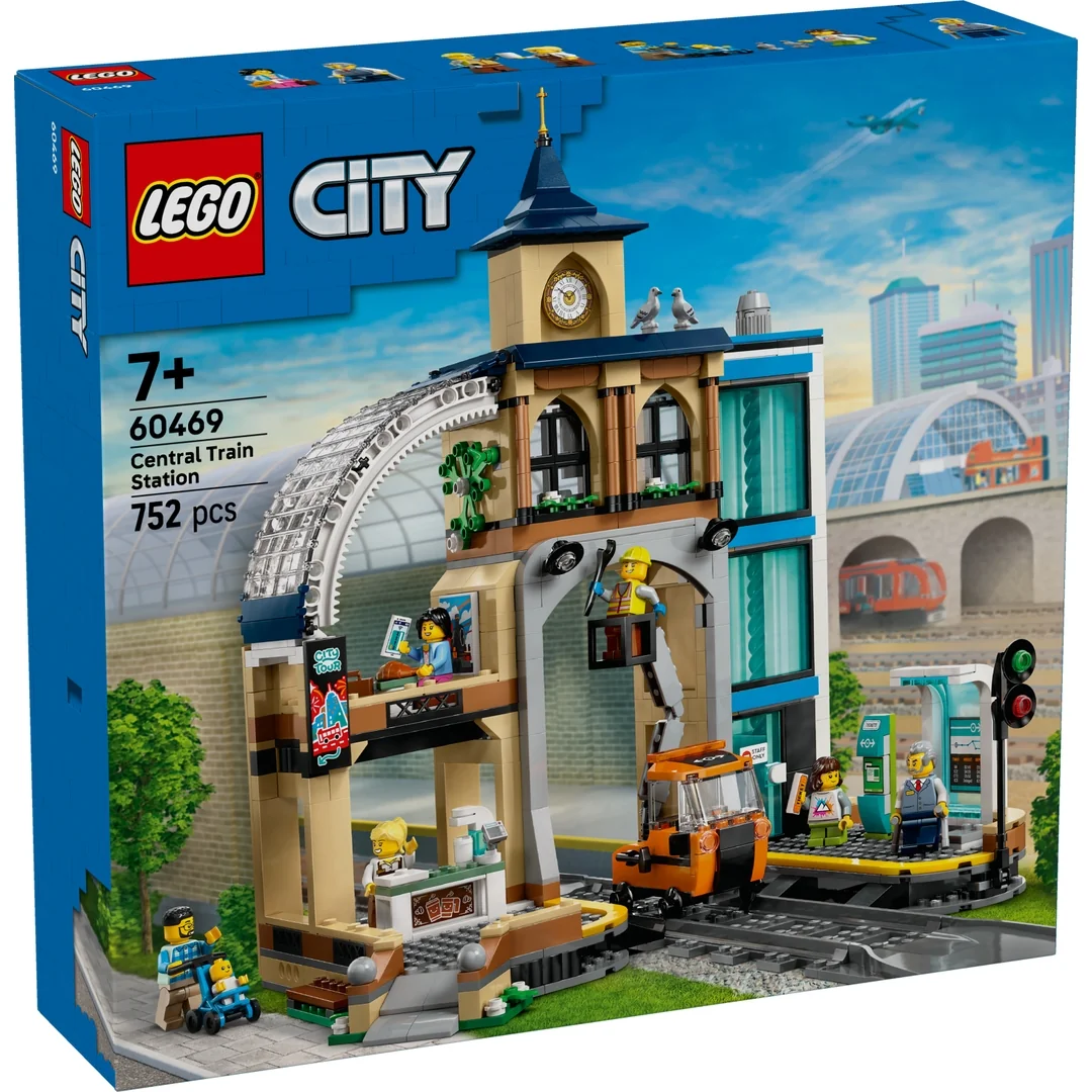 LEGO® City 60469 Hlavní vlakové nádraží